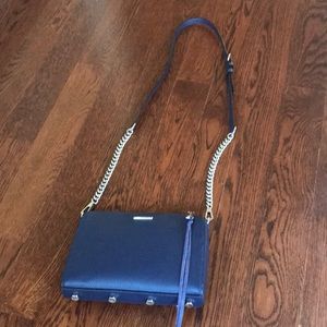 Rebecca Minkoff leather crossbody bag.